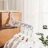 A Must-Have Travel Clothes Drying Rack, Portable and Foldable with 5 Holes, Suitable for Self-Driving Trips, Saving Space for Travel, Hotels, Dorms