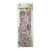 Yuxian Waterproof PET Stickers: Flower Dream Butterfly Series for DIY Journal & Collage.