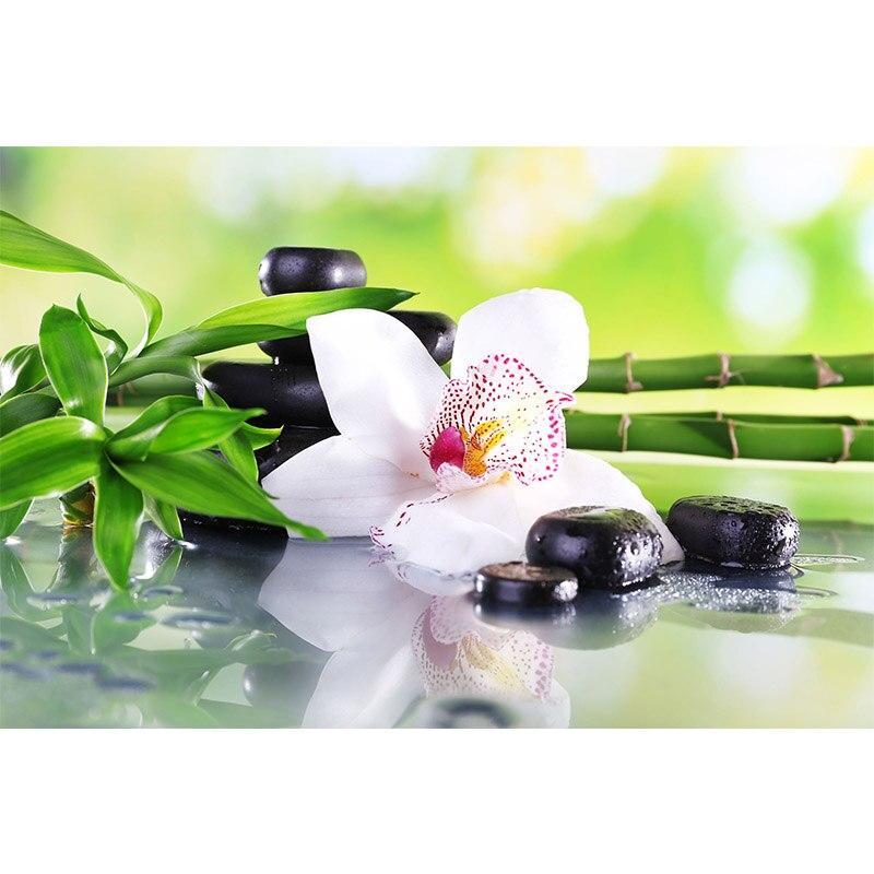 

DIY 5D алмазная живопись Орхидея Алмазная вышивка цветок вышивка крестиком полная круглая дрель стразы мозаика домашний декор подарок Full Round 30x40CM