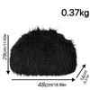 Portable Kiss Lock Clutch Bag Spicy Girl Fluffy Bag Retro Evening Bag  Mobile Phone Bag
