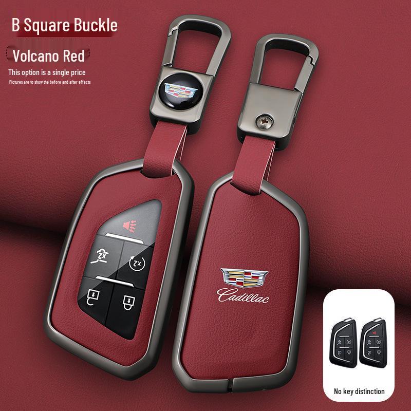 Premiumowe metalowe etui na kluczyk dla 2023 Cadillac CT5, CT6, XT5, XT4, XTS, ATSL