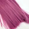 Theater Prop Pink Violet Long Hair Wig Cosplay Makeup Wig
