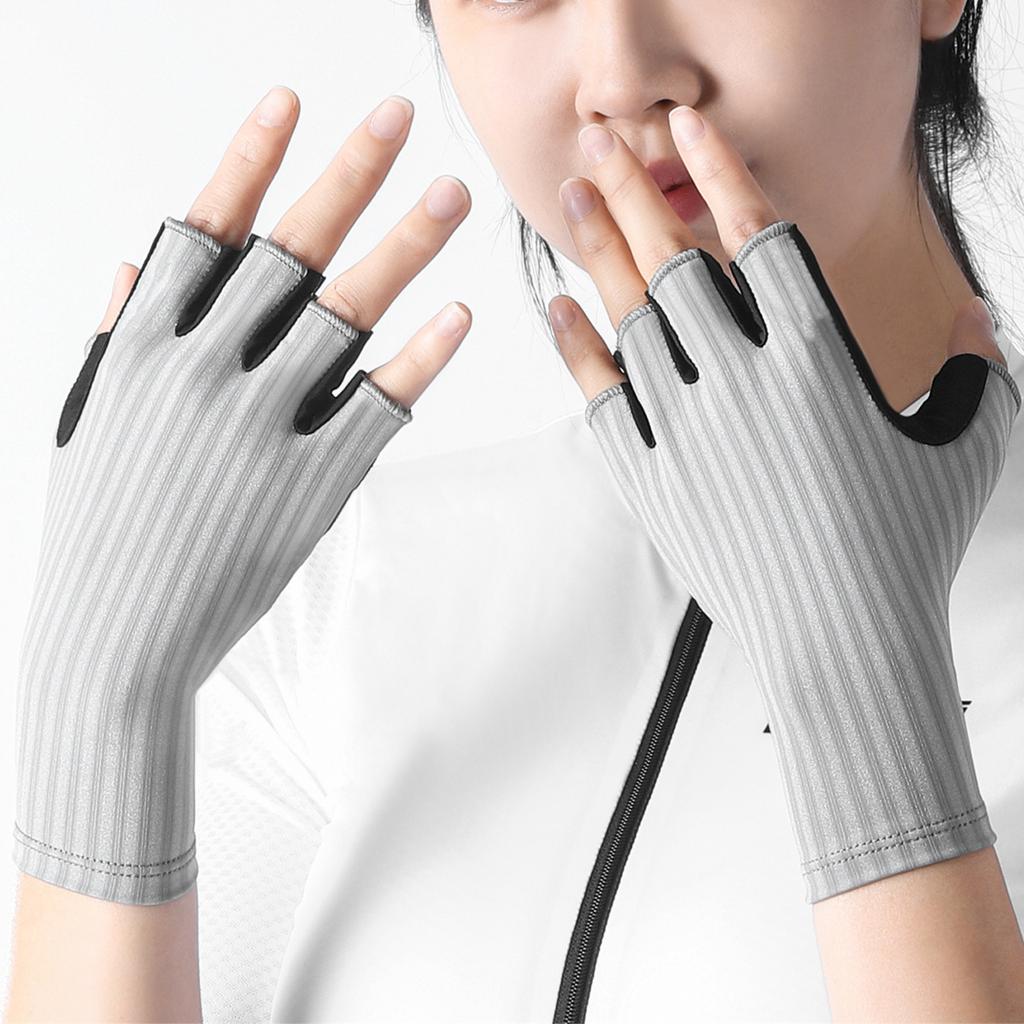 Bike Riding Gloves Half Finger Gloves Ultralight Summer Breathable Bike Racing Gloves AntiSlip
