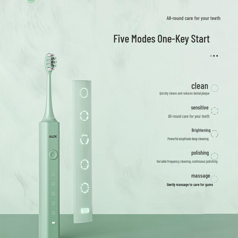 Aux Sonic Electric Toothbrush CN Plug (adapter Included)