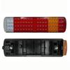 Compatible with Sinotruk Howo Original LED Rear Tail Light Assembly for Brake, Turn, and Reverse with Rear Combination Light Accessories.
