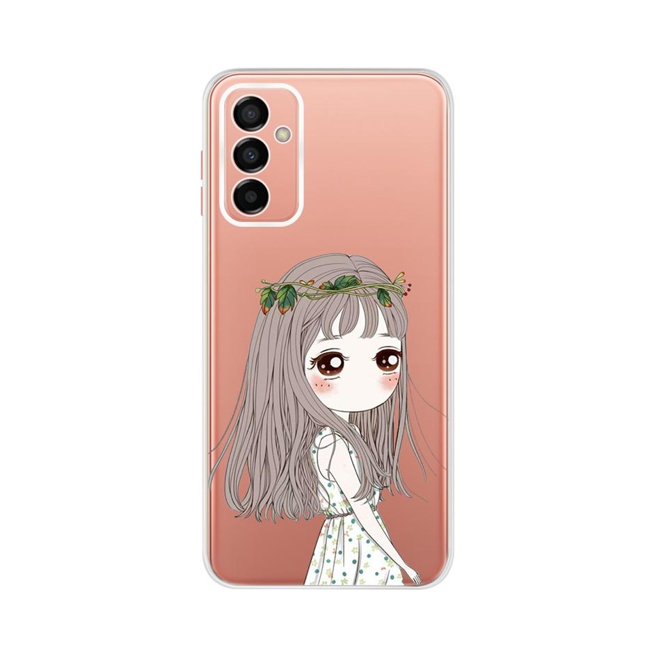 Měkké silikonové pouzdro pro telefon Samsung Galaxy M23 Nárazník Průhledný TPU zadní kryt pro Samsung M23 M 23 5G SM-M236B Fundas