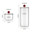 Transparent Storage Box Food Grade Organizer Protective Water-proof Dust-proof Kitchen Accessories Spice Snacks Nuts Container