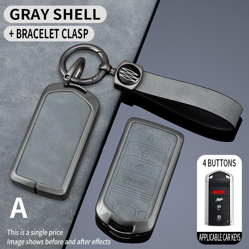 Acura MDX Men's High-End Car Key Case - Fits ZDX/ILX/RDX/CDX/RLX Models, Anti-Lost Remote Holder