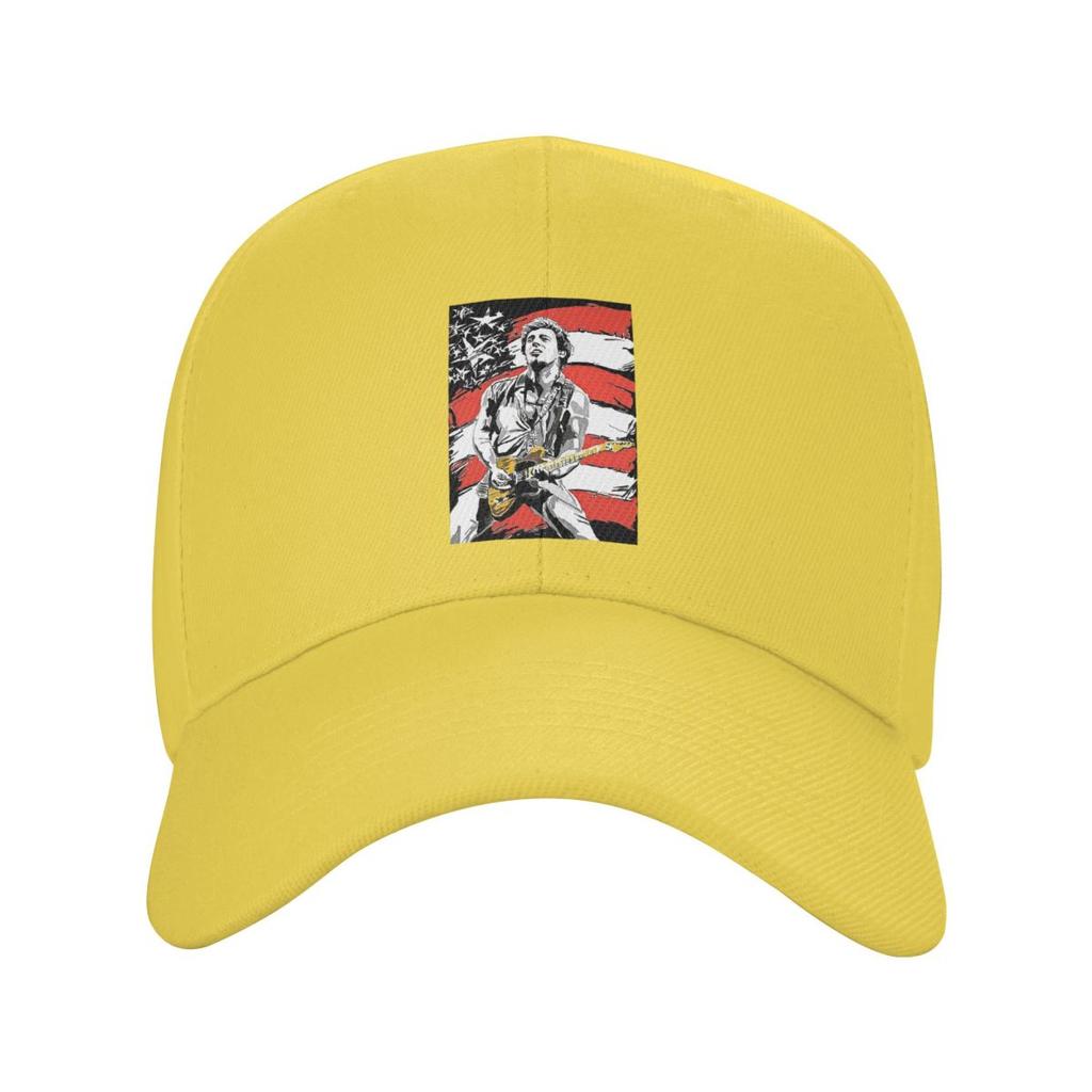 Bruce Springsteen The Legend Guitaris America Baseball Caps Fashion Men Women Hats Adjustable Cap Sports Baseball Hat Casquette