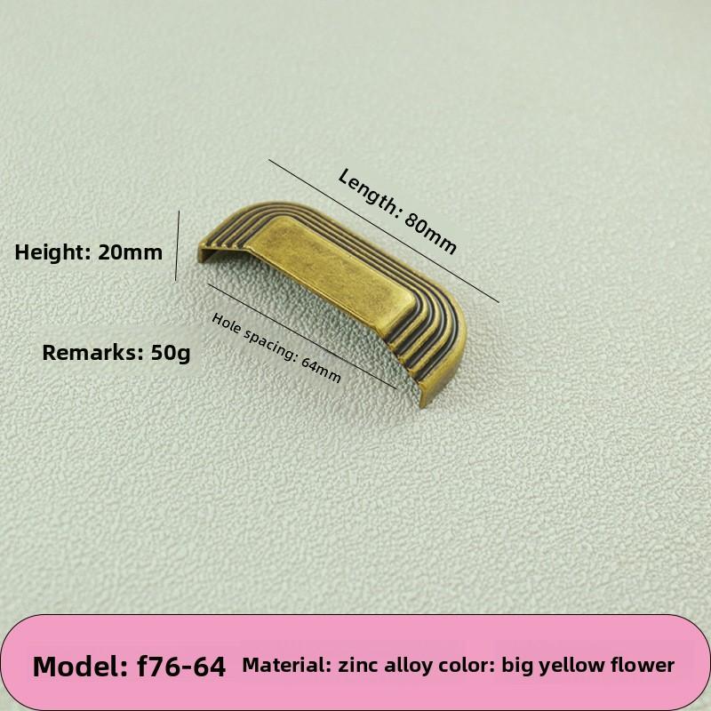 Bronze Solid Antique Brass Cabinet Handles Wardrobe Pull Cupboard Door Knob Kitchen Cabinet Handles Bronze Pulls