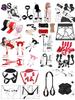 Adult Game  Restraints Fetish Erotic Sex Toys For Couples Women Bandage Slave Collars Obedience Handcuffs Master Bondage Kit