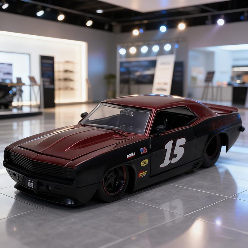 JADA 1:24 Chevrolet Camaro 1969 Legeringsbil Støpte Metallbiler & Leketøybiler Bilmodell Miniatyrmodellbil For Barn