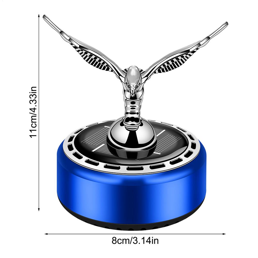 Car Fragrance Eagle Car Air Fresheners Solar Powered Diffuser Perfume Scent Aromatherapy Perfume Diffuser Deodorant
