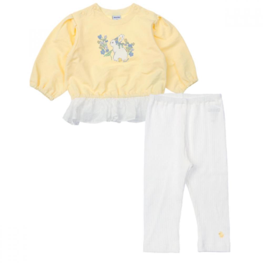 

ABSORBA Набір: футболка Lil T + легінси з модалу a1123303seT yellows/110(24-36M)