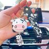 PVC Backpack Hanging Pendants Keychains for Women Girls Handbag Decorations