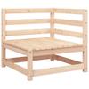 vidaXL 2-tlg. Garten-Lounge-Set mit Kissen Kiefer Massivholz