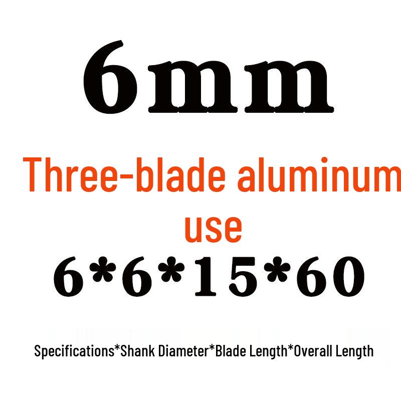 Yihai White Steel 4-Flute Wave-Tooth End Mill, 10mm, for Aluminum, Super Hard, Fine and Coarse Teeth, 11 Corrugations.