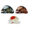 Acrylic Hair Claw Clip For Various Hair Type Strong Grip Design Hair Clamp with Marine Theme for Women Hairstyling