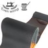 Wood Grain Car Steering Wheel Braid Cover Universal 38cm Wooden Pattern Leather Needles Thread Sewing DIY Soft Auto Accessories