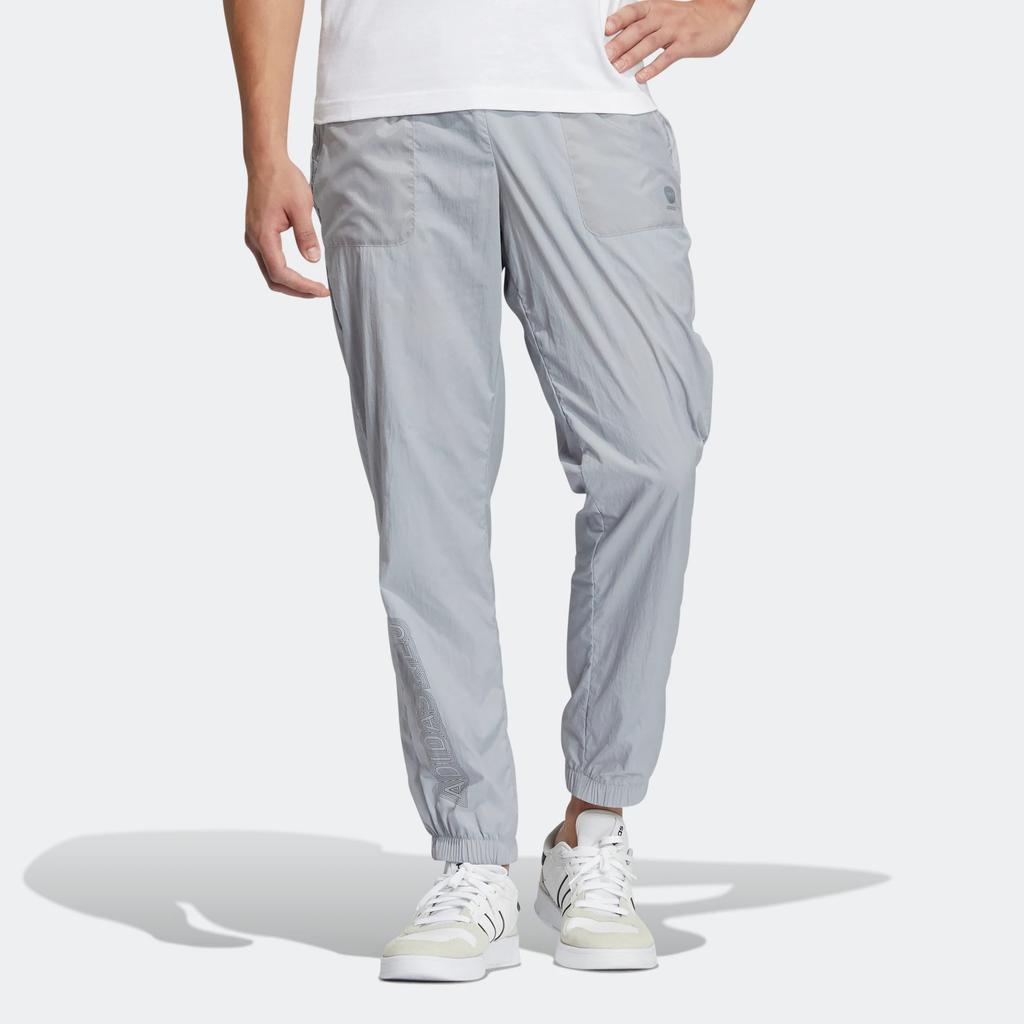 Adidas Neo Casual Sports Pants Men Bottoms Silver-Grey HC9706