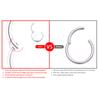 G23 Titanium Nose Rings Mixed Color Body Clips Hoop For Women Men Cartilage Piercing Jewelry Segment Lip Ear L Ring Hoop