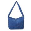 Large Capacity Street Fashion Commuter Shoulder Crossbody Bag For Women 2023 Winter New Simple Plaid Tote Bag
