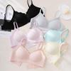 Wireless Seamless Jelly Strip Bra - Soft Support & Fit for Small Chests