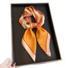 Modern Retro Printing Fashion Silk Scarf Square Scarf High-end Shawl Sunscreen Neck Small Square Scarf Headscarf Women's Scarf