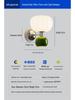 Modern Minimalist French Cream Pumpkin Wall Light for Bedroom or Corridor