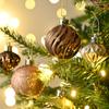 Valery Madelyn Christmas Gold and Nordic 5cm Set of Christmas Tree Stylish and and Copper Ornaments, Copper, Style, Luxurious, Balls, 35, Decorations,