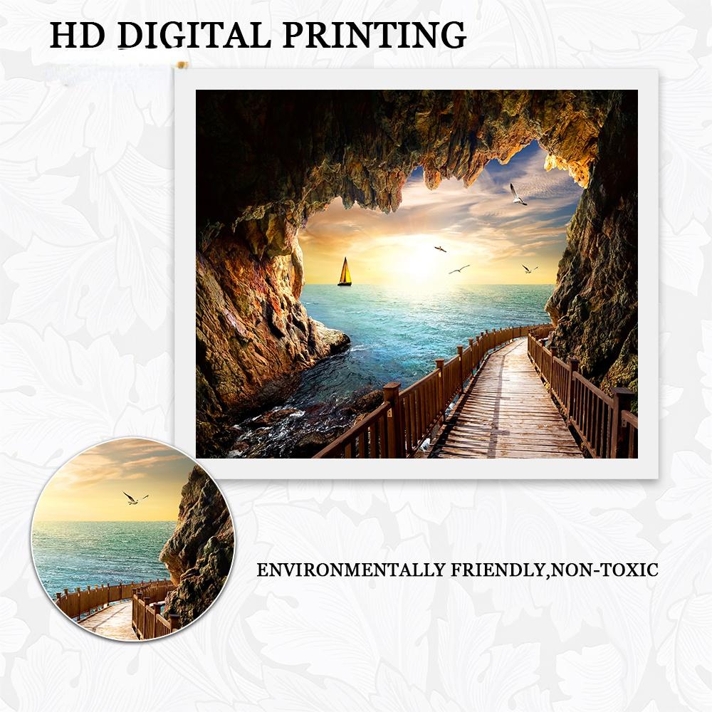 Windows Dağ Ağacı Kumaş Büyük Goblen Duvar Askısı Boho Cadılık Gobleni Ev Odası Dekoru Estetik Dekorasyon