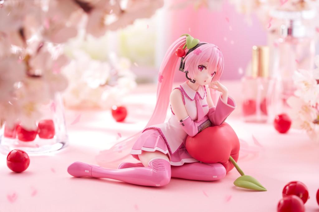 Sakura Miku Desktop Cute Figure ~Cherry Cushion Ver.~