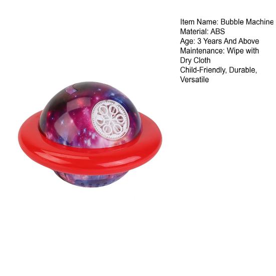 Bubble Machine for Kids Portable Lantern Bubble Maker 6-Hole Bubble Blower Continuous Bubble Spray Safe Outdoor