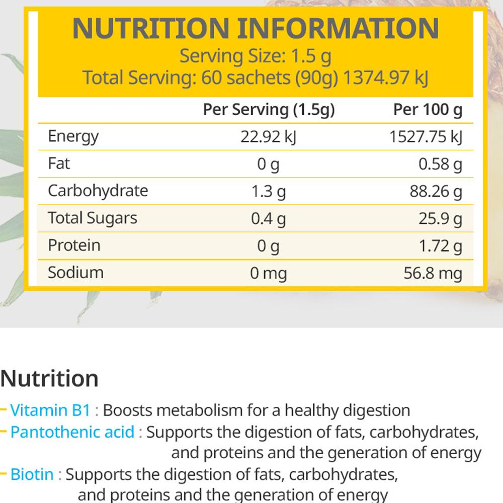 Atomy Finezyme Pineapple Flavoured Drink with Mixed