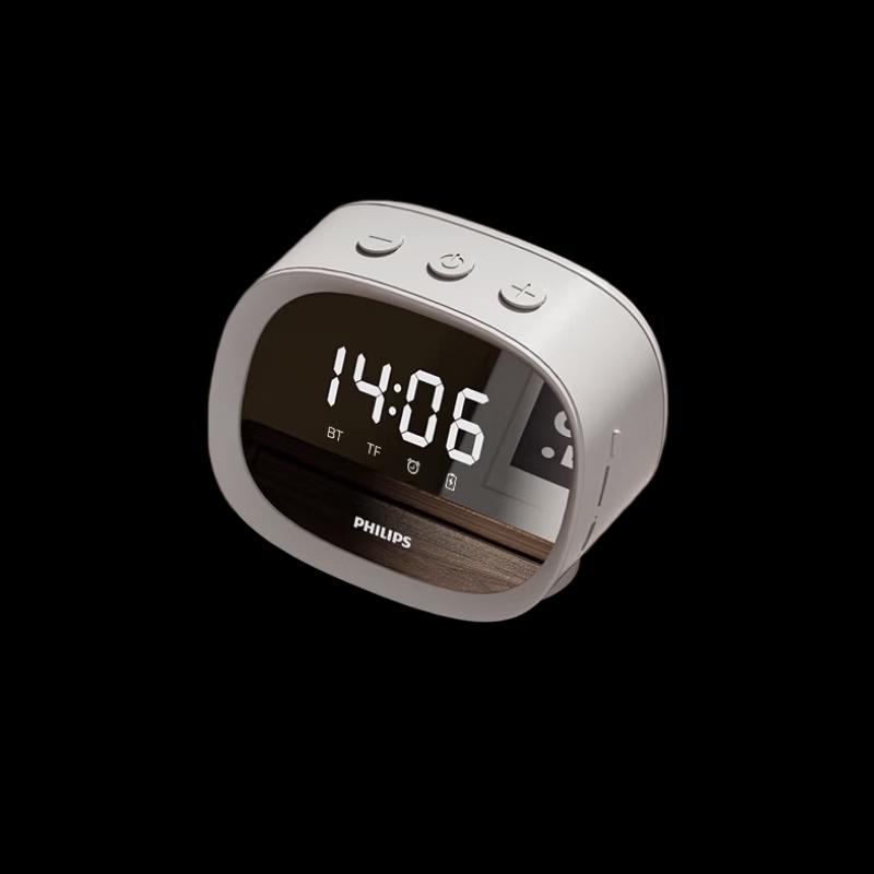 

Philips TAS2909 AI Smart Alarm Clock Bluetooth Speaker CN plug (adapter included)
