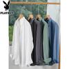 Playboy Men's Pure Cotton Long Sleeve Casual Shirt