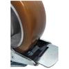 Swivel wheel with brake 125mm 300kg BTAU 1252 polyurethane