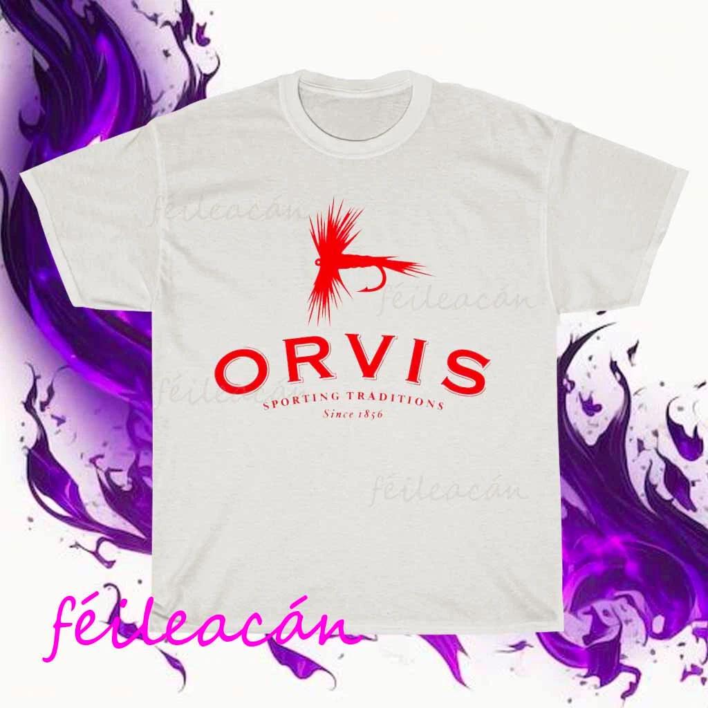 

Brand New Orvis Fishing Logo American T-Shirt Funny Size S to 5XL L