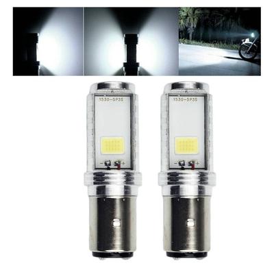 Bombillas Blancas BA20D Bombillas de Faro 2uds/kit 6W Accesorios
