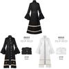 Fantasy Wizard Cosplay Dress With Polyester Fabric For Halloween Costume Party