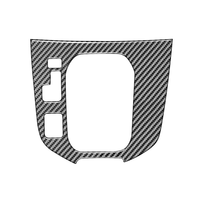 For Mazda CX-9 2016-2025 Real Carbon Fiber Car Interior Gear Shift Frame Cover Trim Auto Decor Sticker Center Console Protection