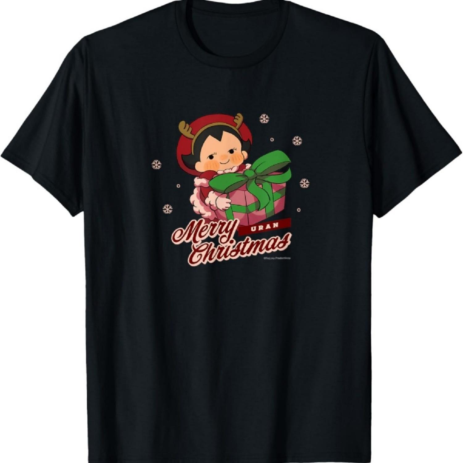 Astro Boy Christmas present(Uran) (C)TEZUKA PRODUCTIONS T-Shirt XXXXXL чёрный