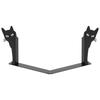Peeping Cat Metal Bookend Cute Cat Desk Decorative Bookend Bookshelf Decoration for Bookshelf Office Desk Home Present