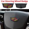ABS Auto Styling Logo Lenkrad Mittelplakette Logo Aufkleber für CT4 CT5 CT6 XT4 XT5 XT6 ATS XTS Innenraum Zubehör