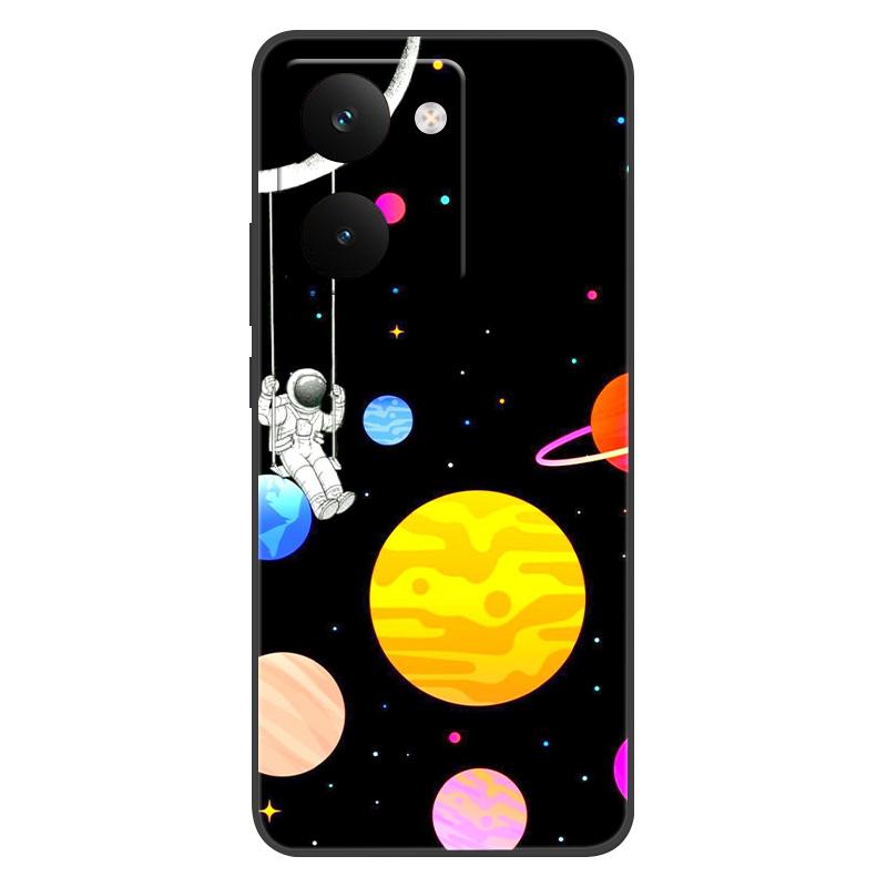 For Oppo Realme P3 Ultra 5G Case Ultra-light Texture Silicone Soft Shell Brand New Style Cool Scenery Cute Little Animals Case
