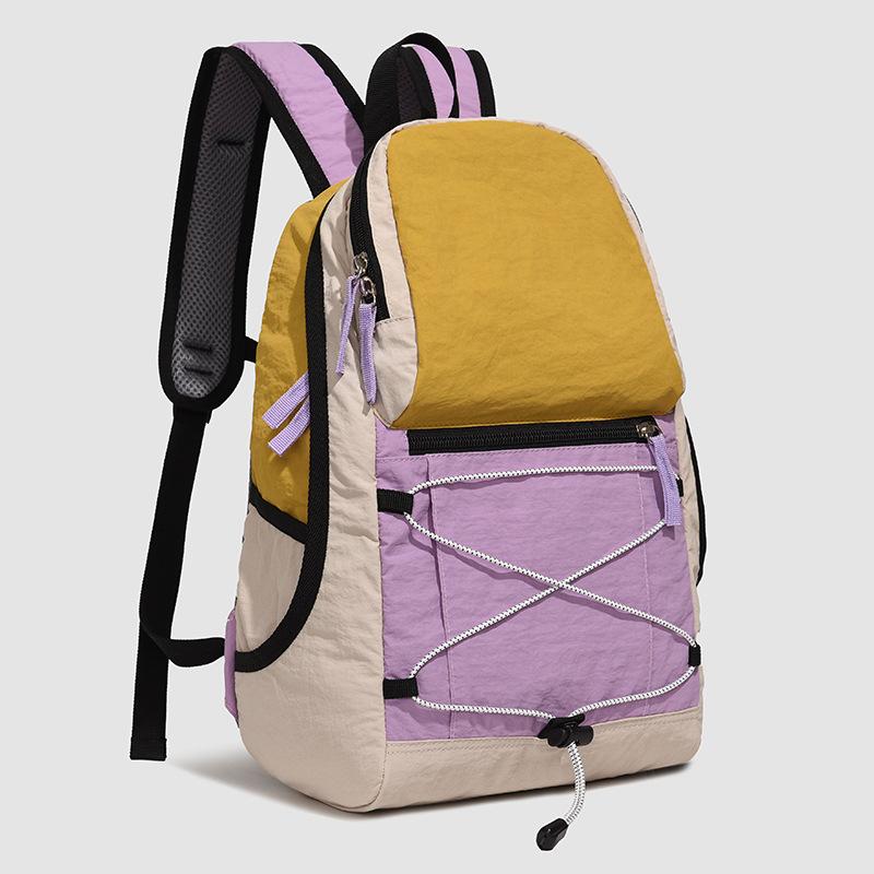 Schoolbag Mountain Lightweight Backpack Men's and Women's Leisure Outdoor Small Backpack Personalized Sports Style Simple and Versatile Student