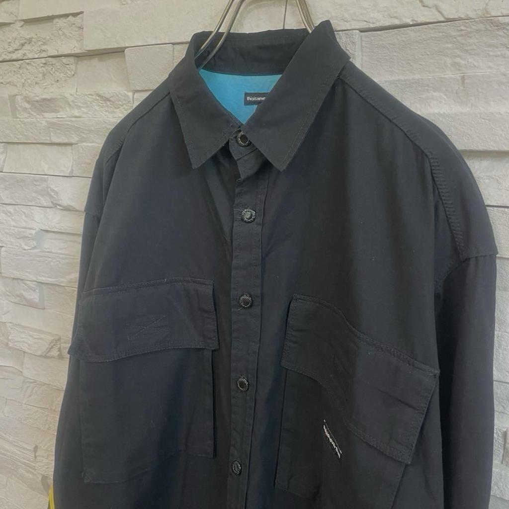 [USED] Thisisneverthat Shirt Jacket, a Popular Korean Brand