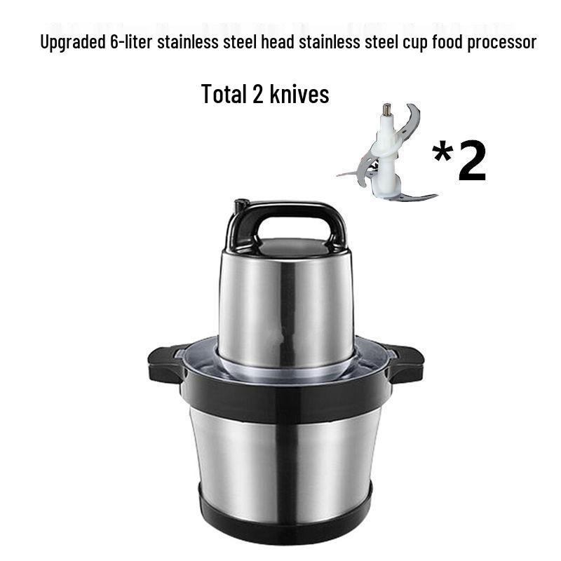 Electric Multifunction Meat Grinder and Food Processor Blender for Chili and Dumpling Stuffing Mincer