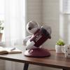 Multifunctional Rocket Pen Holder Cartoon Decorative Cosmetic Brush Container With Lid Stationery Organizer Student Desk