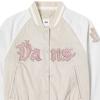 New Vans Baseball Jacket Women's Oat VN000P3J2N1